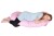 Poduszka ciążowa do karmienia "C", czerwone serca - czerwony