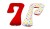 Poduszka ciążowa do karmienia "7", kulki wiosenne-czerwony