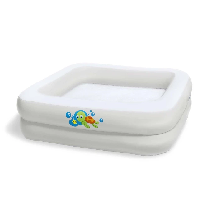 Dmuchana wanienka podróżna 2w1, 86 × 86 cm – Bestway