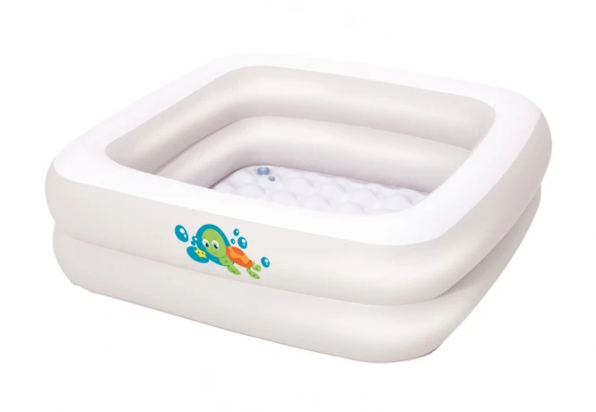 Dmuchana wanienka podróżna 2w1, 86 × 86 cm – Bestway