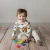 Puzzle sensoryczne kółeczka XL 6 elementów - Mom's Care 6m+