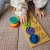 Puzzle sensoryczne kółeczka XL 6 elementów - Mom's Care 6m+