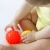 Piłeczka sensoryczna do masażu Sensorky czerwona - Mom's Care 6m+