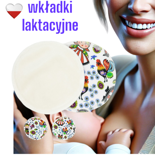 Wkładki laktacyjne PUL bambus łowicki – NappiMe