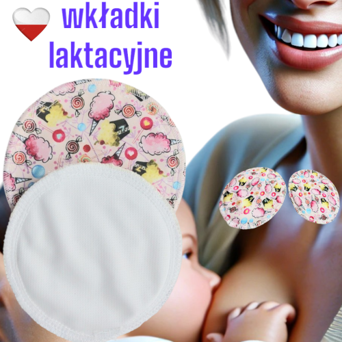 Wkładki laktacyjne PUL coolmax candy – NappiMe