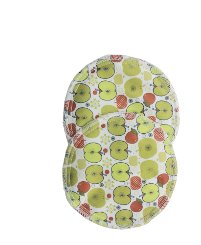 Wkładki laktacyjne PUL coolmax jabłka – NappiMe