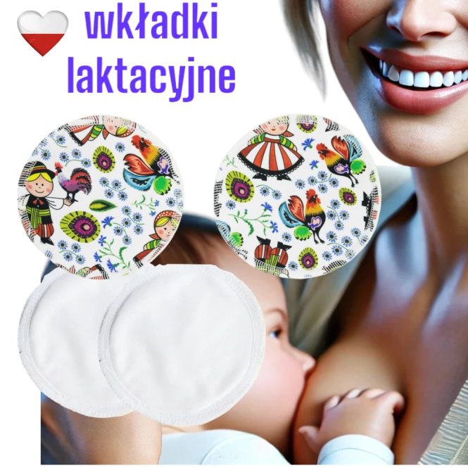 Wkładki laktacyjne PUL coolmax łowicki – NappiMe