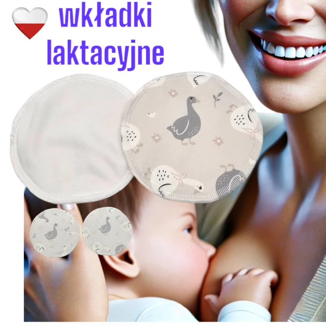 Wkładki laktacyjne PUL coolmax gąski – NappiMe