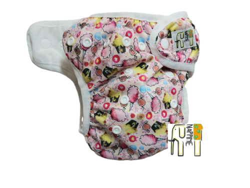 Otulacz PUL candy, pieluszka wielorazowa – NappiMe