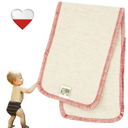 Wkład chłonny konopny czerwony M 10x34 – NappiMe
