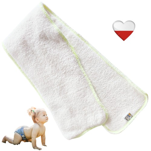 Wkład chłonny bambusowy jaskrawy żółty L 12,5x60 – NappiMe
