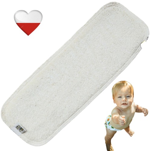 Wkład chłonny bambusowy M 340, 12x33 – NappiMe