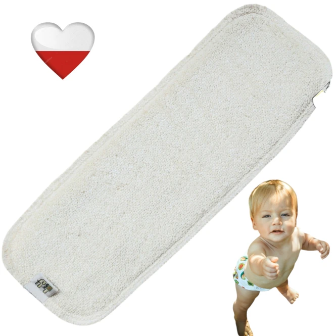 Wkład chłonny bambusowy M 340, 12x33 – NappiMe