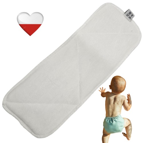 Wkład chłonny bambusowy L 13x60 – NappiMe
