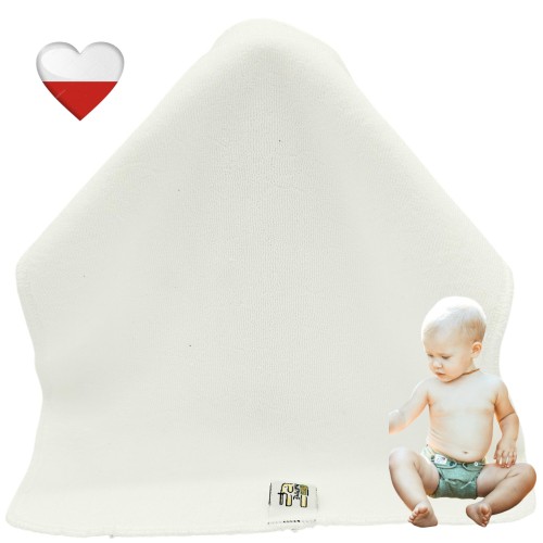 Prefold chłonny bambusowy 28x34, 2 warstwowy prefold do pieluch – NappiMe