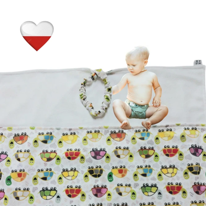 Mata do przewijania żółwie – NappiMe