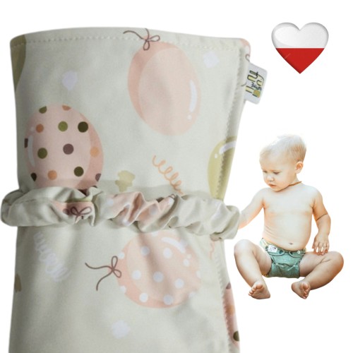 Mata do przewijania balony zielone – NappiMe