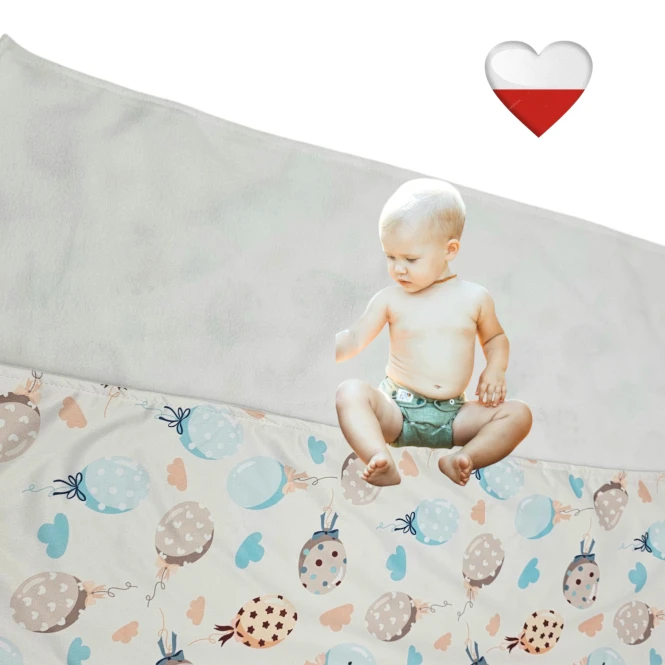 Mata do przewijania balony miętowe – NappiMe
