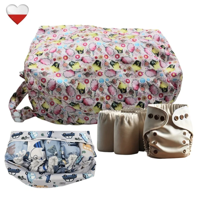 Torba na pieluszki candy – NappiMe