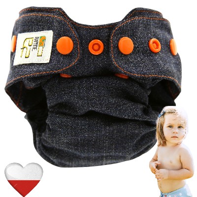 Pielucha wełniana mini jeans – NappiMe