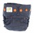 Pielucha wełniana otulacz nowy jeans – NappiMe
