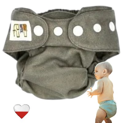 Pielucha wełniana mini khaki – NappiMe