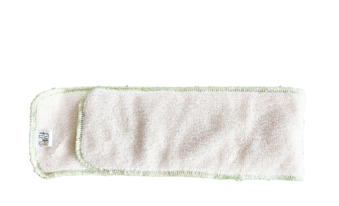 Wkład chłonny bambusowy zielony L 10x60 – NappiMe