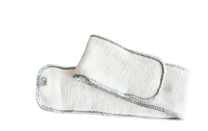 Wkład chłonny bambusowy ciemny granat L 10x70 wkłady do pieluch – NappiMe