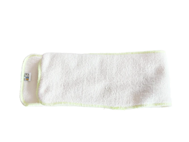 Wkład chłonny bambusowy jaskrawy żółty L 12,5x60 – NappiMe