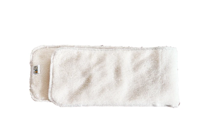 Wkład chłonny bambusowy szary L 12,5x60 – NappiMe