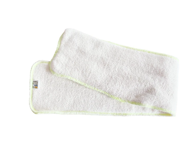 Wkład chłonny bambusowy jaskrawy żółty L 12,5x60 – NappiMe