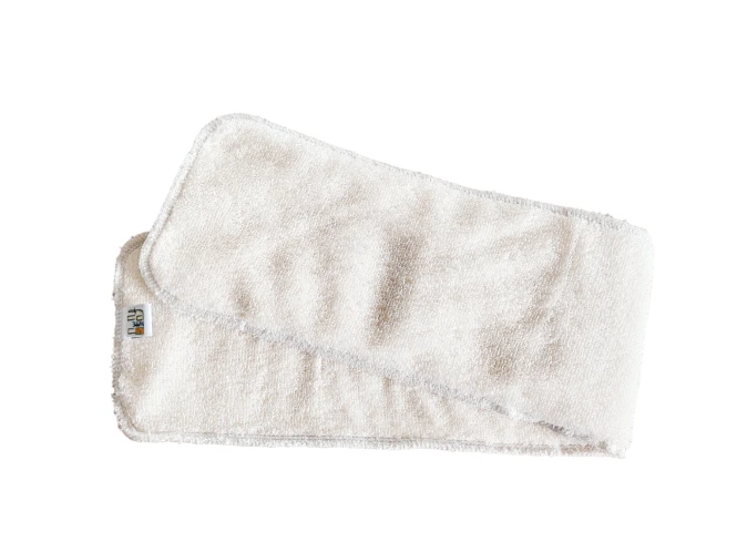 Wkład chłonny bambusowy szary L 12,5x60 – NappiMe