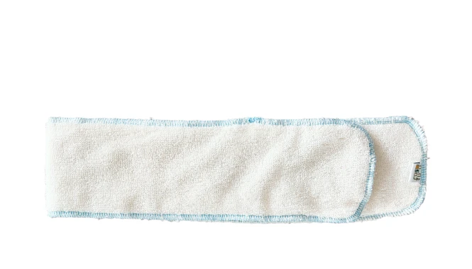 Wkład chłonny bambusowy niebieski L 10x70 – NappiMe