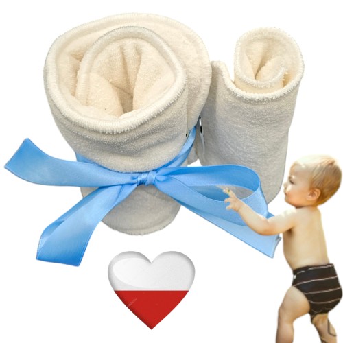 Wkład chłonny bambusowy różowy M 11X34 – NappiMe