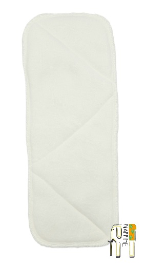 Wkład chłonny z mikrofibry M 13x33, 4 warstwy – NappiMe