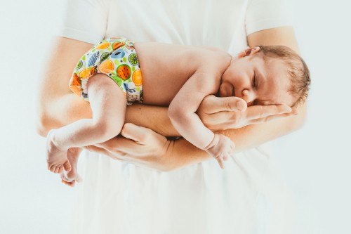 Kieszonka mikropolar owocowy mix, pieluszka wielorazowa – NappiMe