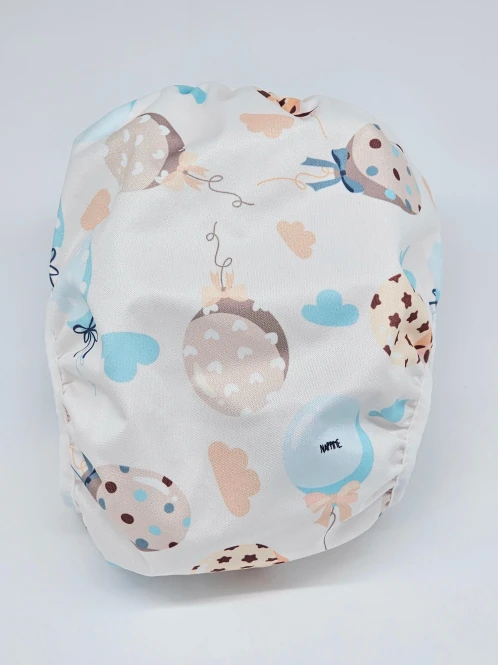 Kieszonka mikropolar balony miętowe, pieluszka wielorazowa – NappiMe