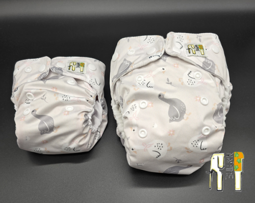 Mini kieszonka bambus gąski, pieluszka wielorazowa – NappiMe