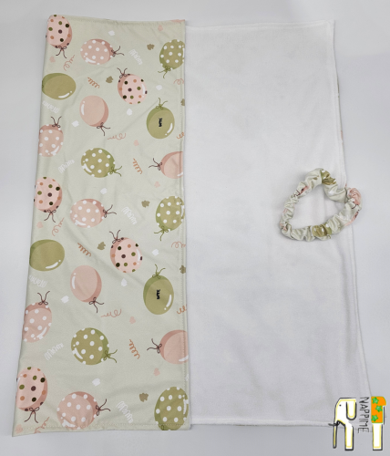 Mata do przewijania balony zielone – NappiMe