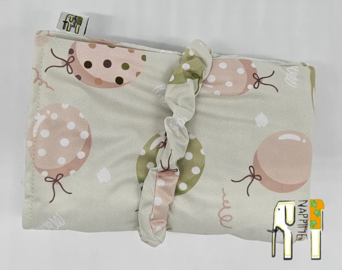 Mata do przewijania balony zielone – NappiMe