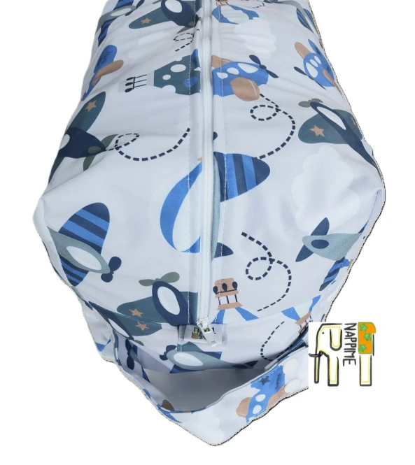 Torba na pieluszki samoloty – NappiMe