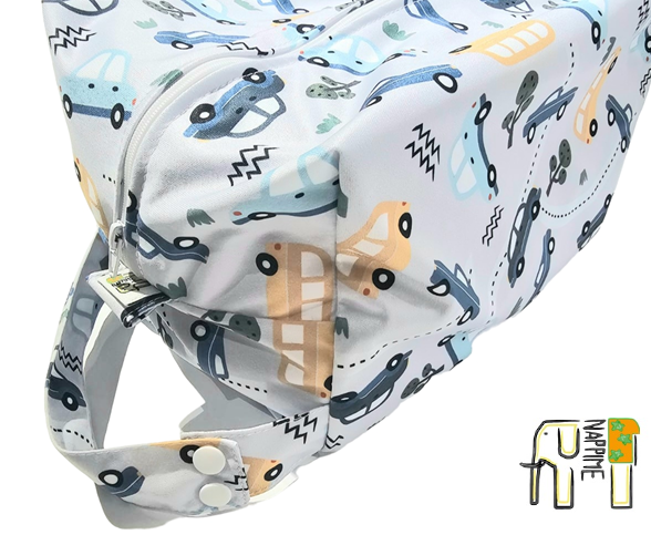 Torba na pieluszki samochody – NappiMe