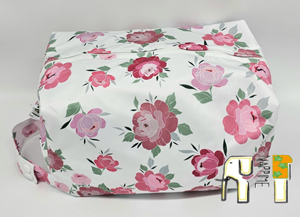 Torba na pieluszki piwonie – NappiMe