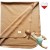 Kocyk podkład wełniany camel 100x80 – NappiMe