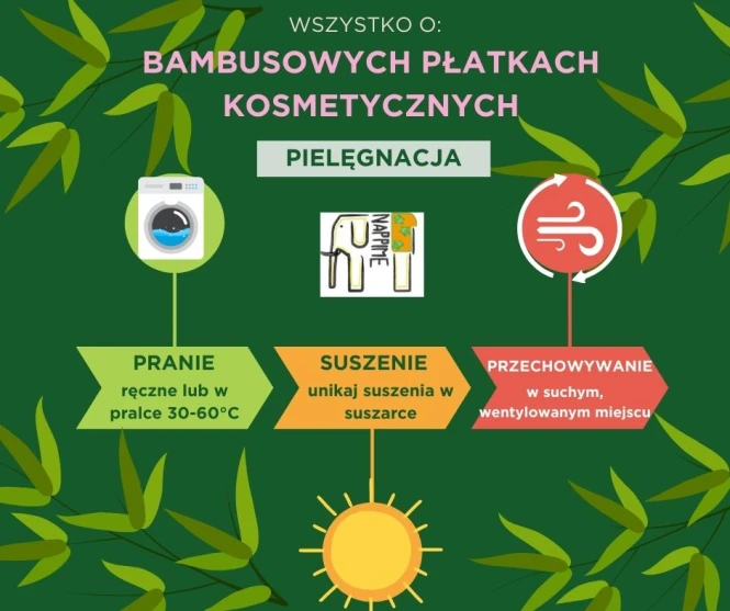 Płatki kosmetyczne wielorazowe bambusowe, grube peelingujące – NappiMe